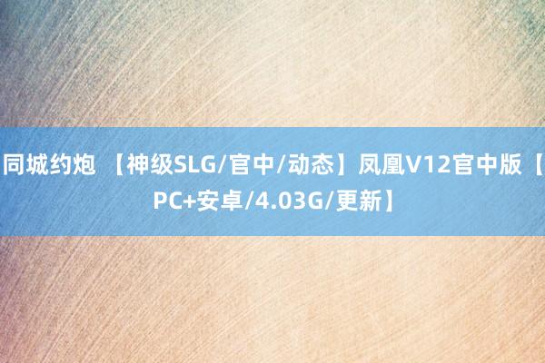 同城约炮 【神级SLG/官中/动态】凤凰V12官中版【PC+安卓/4.03G/更新】